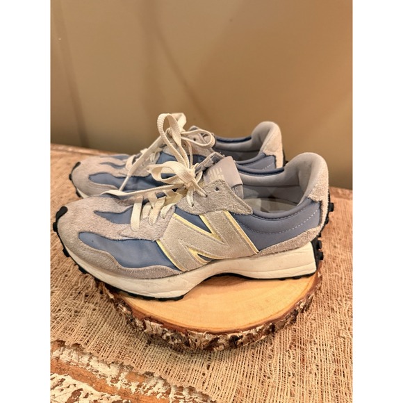 New Balance 327 Casual Women's Sneakers Shoes "2025" Dust Blue Grey size 7 - Picture 3 of 12